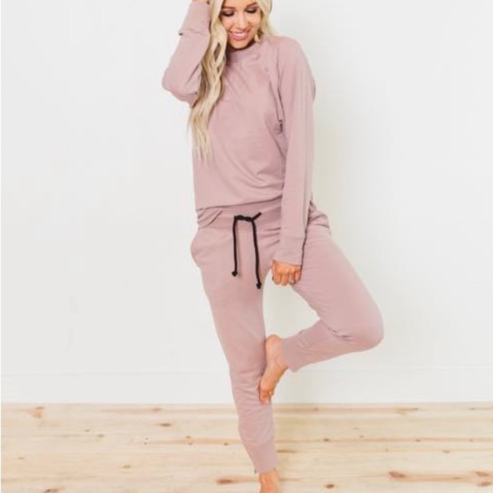 Lates by Kate Blush Sweat Set
